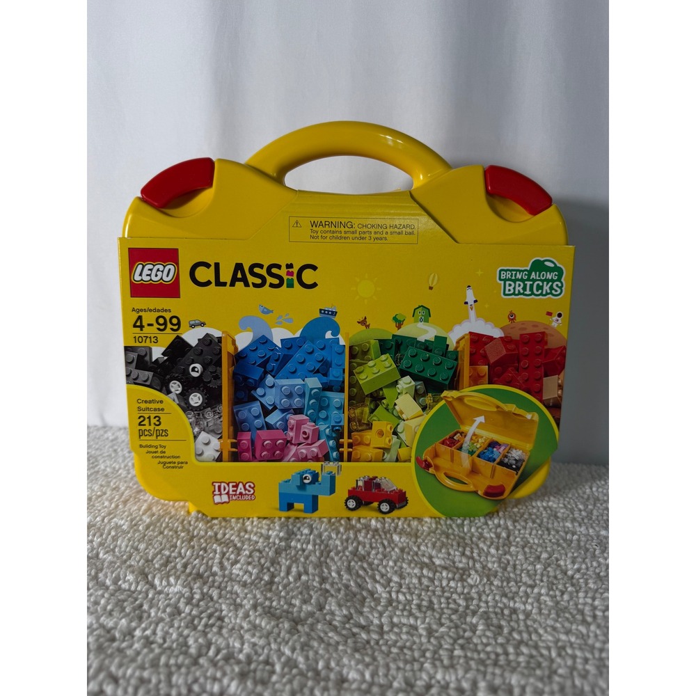 LEGO Classic‎ Creative Suitcase 10713 Building Toy 213 Pieces New in Package